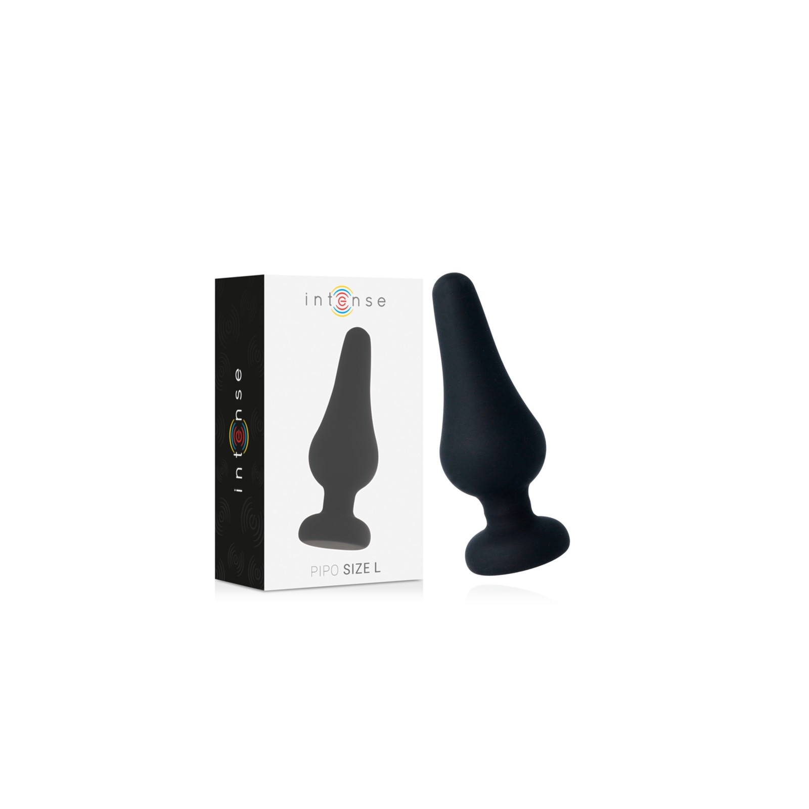 Intense Anal Plug Pipo L Silicone Black 13 cm - Ultimate Pleasure