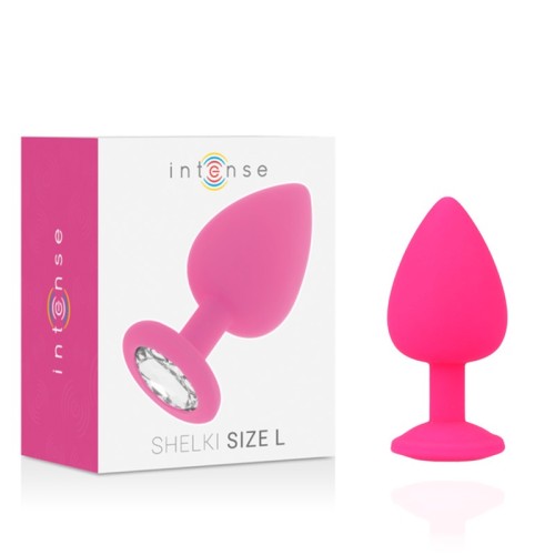 Intense Shelki L Fuchsia Anal Plug