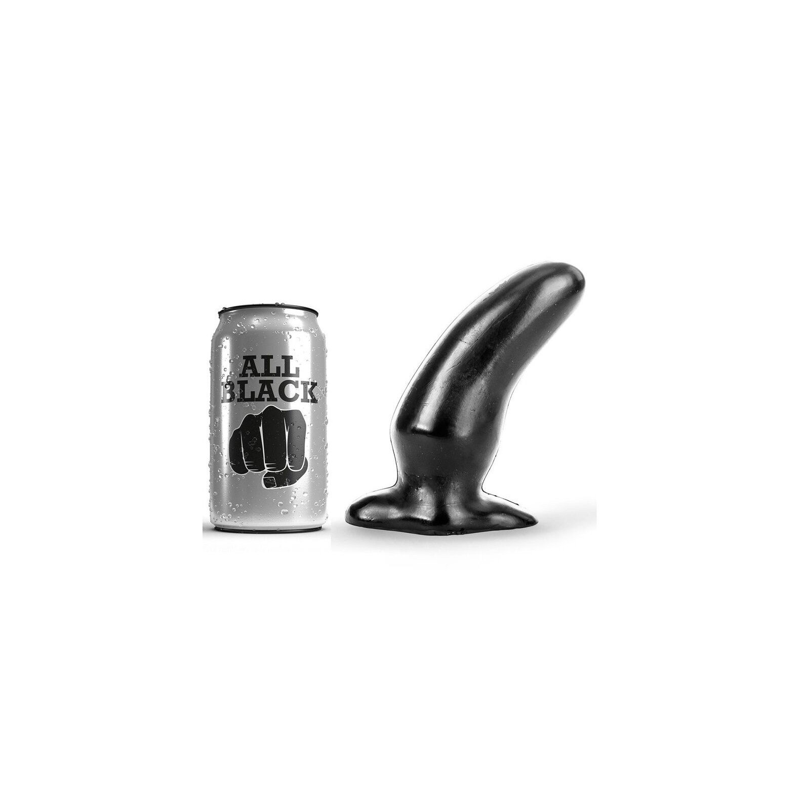 Plug Anal All Black 13cm para el Placer Máximo