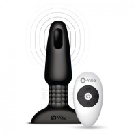 Rimming Control Remoto Plug Anal de B-vibe para Placer Máximo