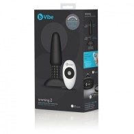 B-vibe Rimming Remote Control Anal Plug for Ultimate Pleasure