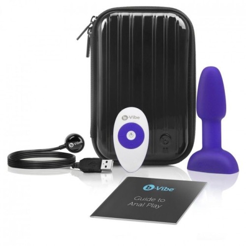 B-vibe Control Remoto Rimming Plug para Placer Definitivo