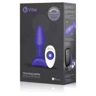 B-vibe Control Remoto Rimming Plug para Placer Definitivo