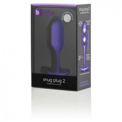 Snug Plug Anal 2 Purple - Enhance Your Sensual Experiences