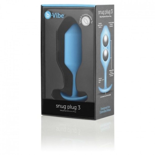 Snug Plug Anal 3 Azul Cielo