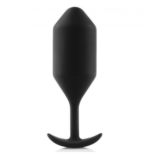 Snug Plug Anal 4 Black - Ultra Comfortable Anal Plug