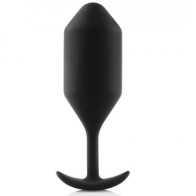 Snug Plug Anal 4 Black - Ultra Comfortable Anal Plug