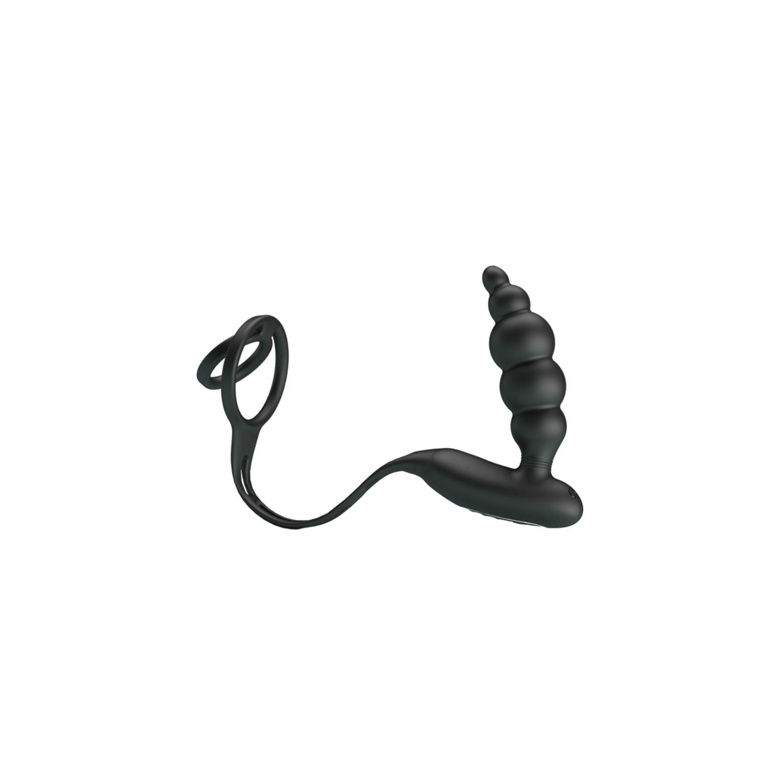 Cock Ring with Vibrating Plug for Ultimate Pleasure