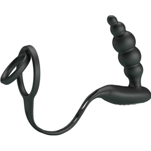 Cock Ring with Vibrating Plug for Ultimate Pleasure