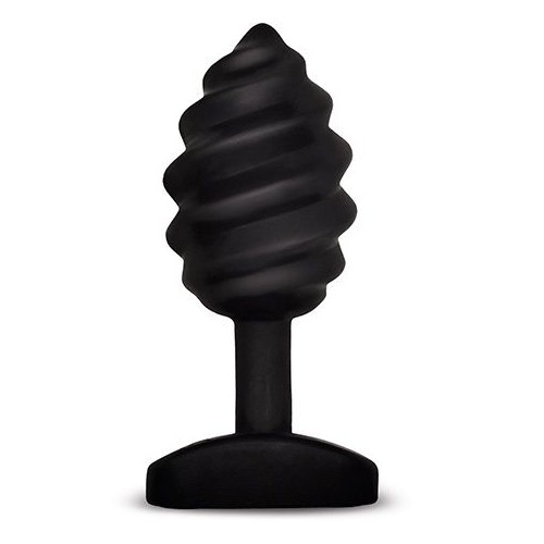 Gplug Twist Plug Anal Vibrante Negro - Potente y Silencioso