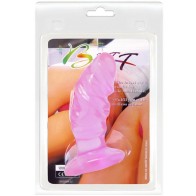 Plug Anal Unisex Con Ventosa Rosa