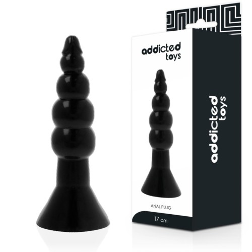 17 cm Black Anal Plug