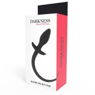 Darkness - Plug Anal 28 Cm Silicona Negro Para Placer Supremo