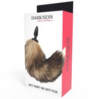 Darkness - Tail with Anal Plug Silicone 10cm