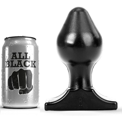 All Black Anal Plug Comfortable Sensation