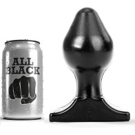 Buttplug All Black Sensación Cómoda