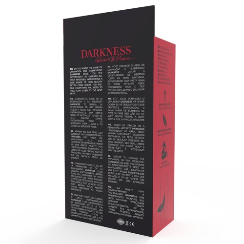 Darkness - Plug Anal Silicona con Cola Blanca para Mayor Placer