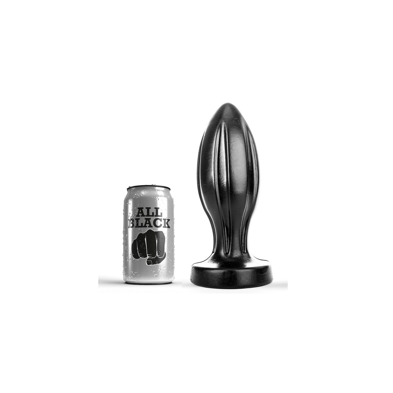 Plug Anal Todo Negro - 21cm Para Máximo Placer