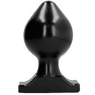 All Black 22.5 cm Buttplug Soft Flexible