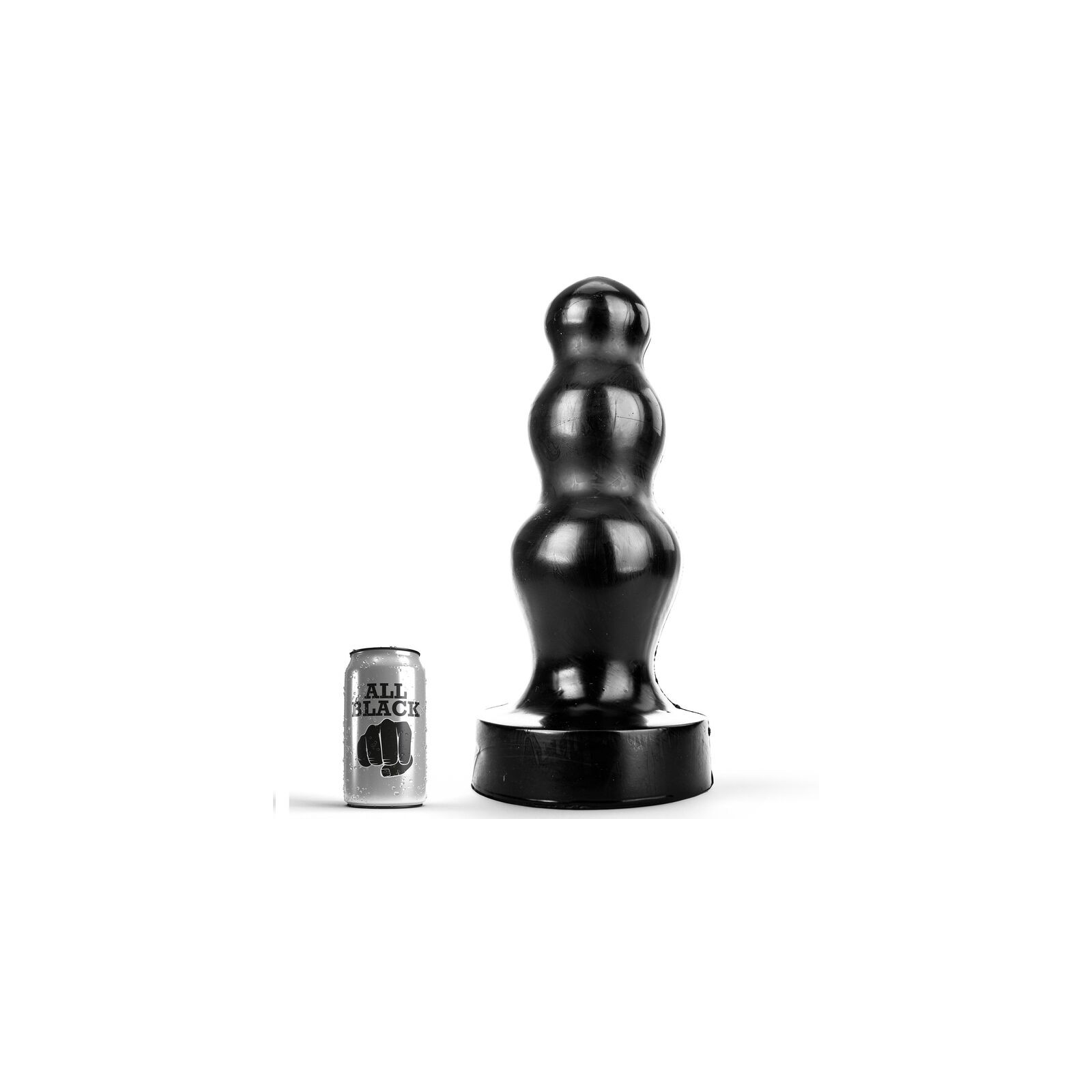 Large All Black Buttplug 38 Cm - Explore Pleasure