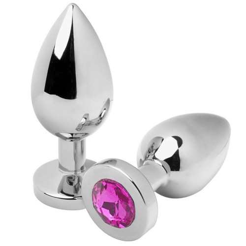 Anal Plug Diamond Rosa Small 5.71cm