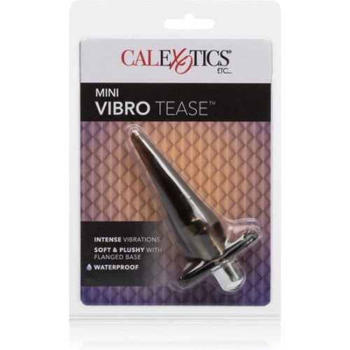 Mini Vibro Tease Anal Vibrator Black