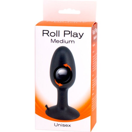 Roll Play Medium Silicone Anal Plug