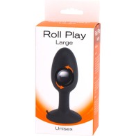 Roll Play Large Silicone Anal Plug