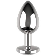 Coquette Chic Desire Plug Anal De Metal Talla M Cristal Clear