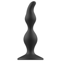 Plug Anal 12 Cm Negro | Cómodo y Seguro para Principiantes