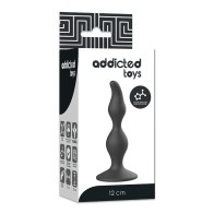 Plug Anal 12 Cm Negro | Cómodo y Seguro para Principiantes