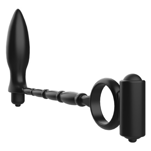 Anal Pleasure Plug with Vibrating Ring for Intense Sensations