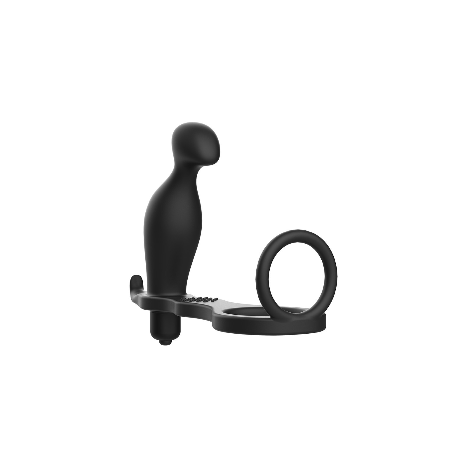 Silicone Anal Plug with Cockring