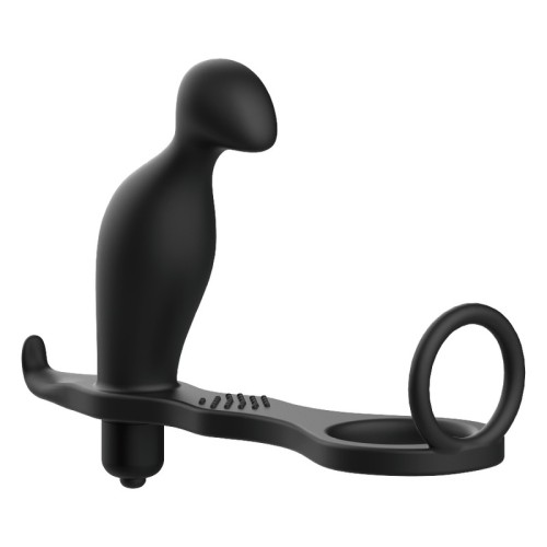 Silicone Anal Plug with Cockring