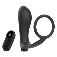 Remote-Controlled Anal Plug & Cock Ring - Ultimate Pleasure Experience