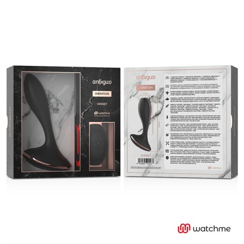 Watchme Control Remoto Vibrador Plug Anal Vernet