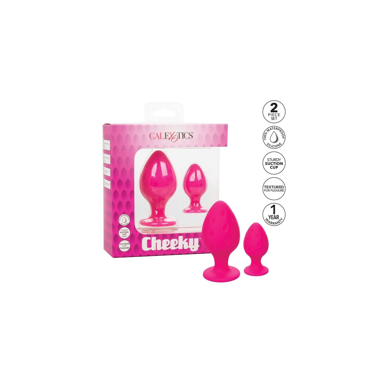 Cheeky Anal Plugs Pink