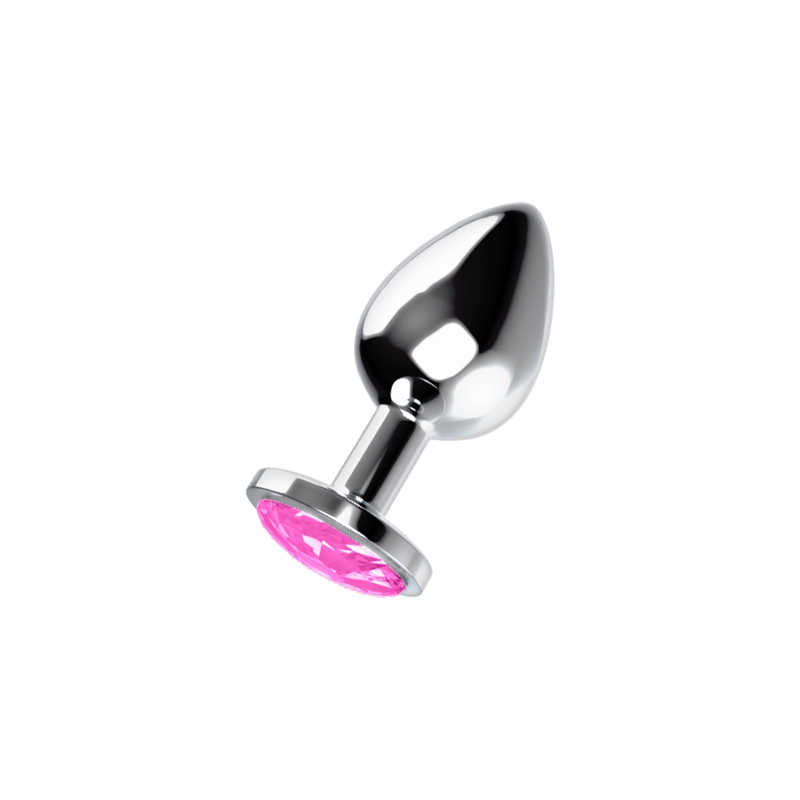 Ohmama Anal Plug with Pink Crystal L