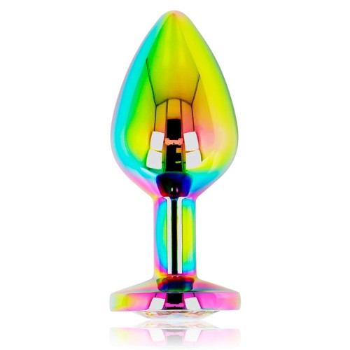 Ohmama Iridescent Circle Anal Plug Size M - Beginner Friendly