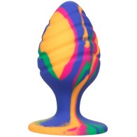 Unique Tie Dye Anal Plug - Cheeky