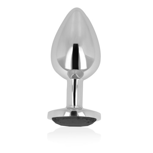 Ohmama Black Crystal Anal Plug 8 cm