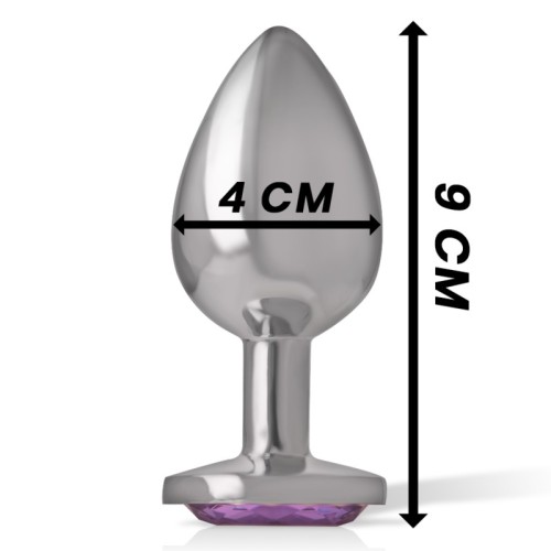 Intense Glamorous Anal Plug with Crystal