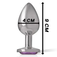 Plug Anal Glamuroso Intense con Cristal