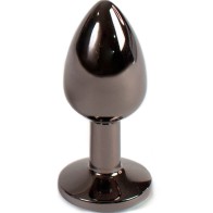 Secretplay Gunmetal Butt Plug Size S