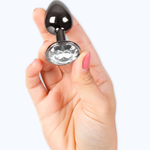 Secretplay Gunmetal Butt Plug Size S