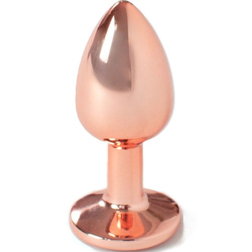 Rose Gold Metal Butt Plug for New Experiences