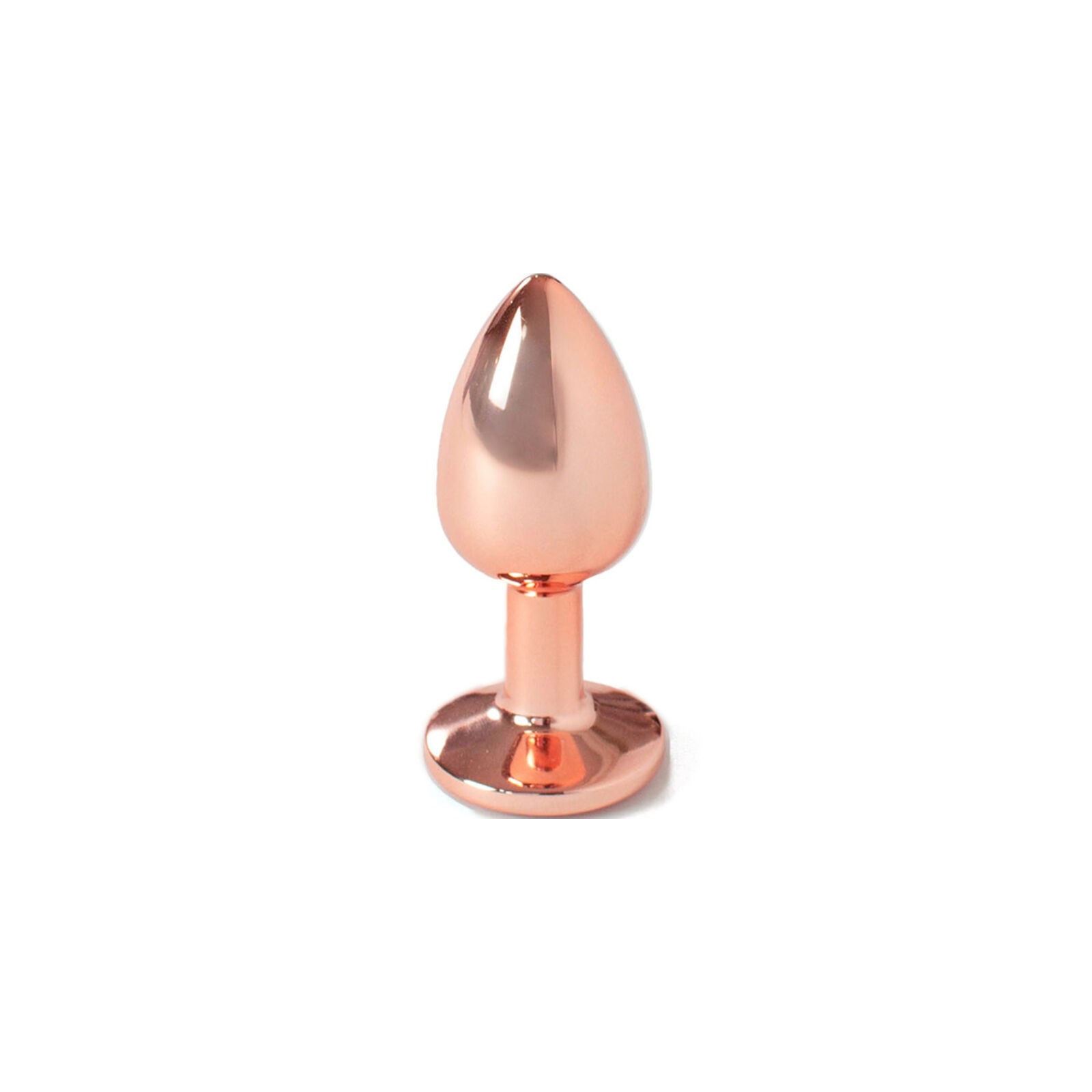 Rose Gold Metal Butt Plug for New Experiences