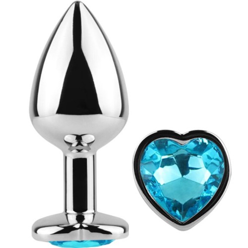 Heart-Shaped Metal Butt Plug for Beginners