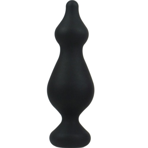 Amuse Anal Plug Silicone Black Size L