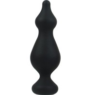 Amuse Plug Anal Silicona Negro Talla L